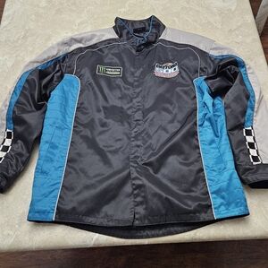 Nascar Black and Blue Performance Jacket